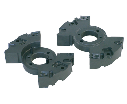 Комплекты регулируемых фрезерных головок для выборки четверти и пазов со сменными ножами FREUD T198M