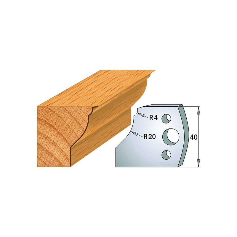 Комплект из 2-х ножей 40x4 SP CMT 690.109