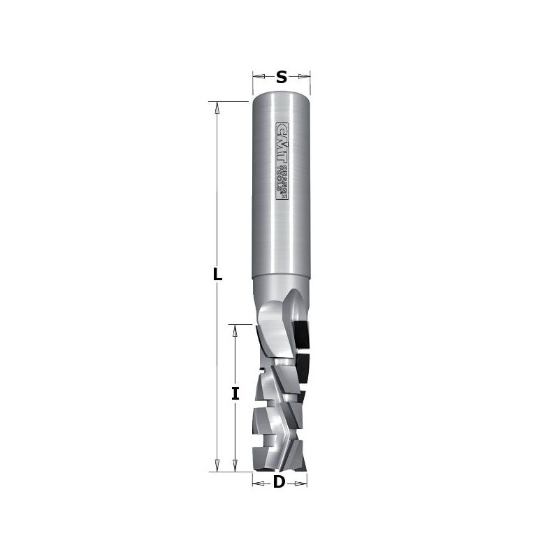 Фреза пазовая DP 12x12X40 d=12 I=31 L=80 Z=3 RH CMT 143.121.61