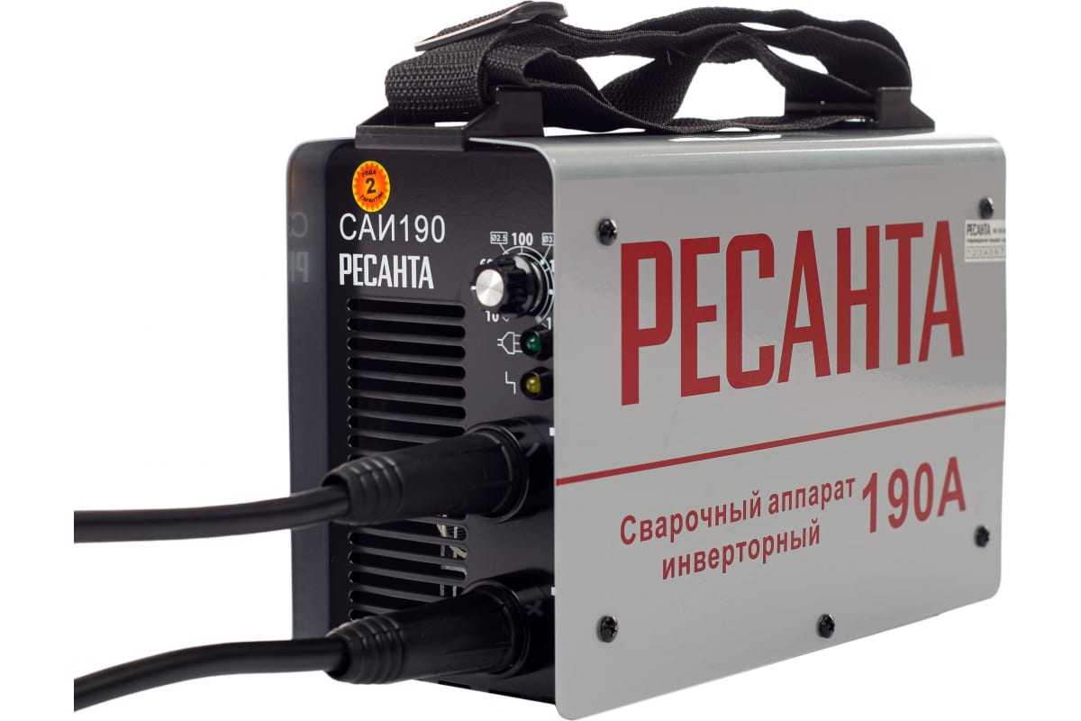 Инверторный сварочный аппарат Ресанта САИ 190 Инверторный сварочный аппарат Ресанта САИ 190