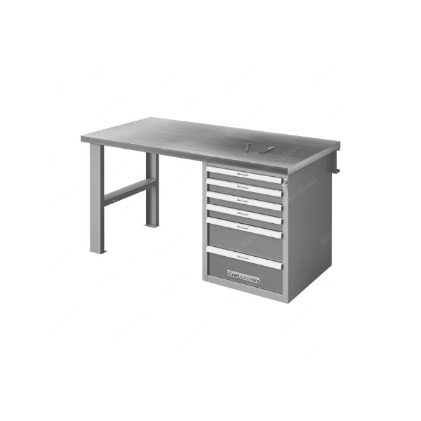 Верстак однотумбовый «TRIUMF-Heavy» ВТ-15G-6