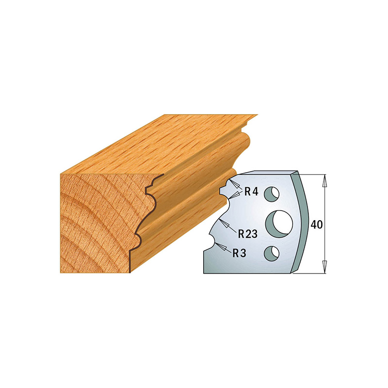 Комплект из 2-х ножей 40x4 SP CMT 690.103