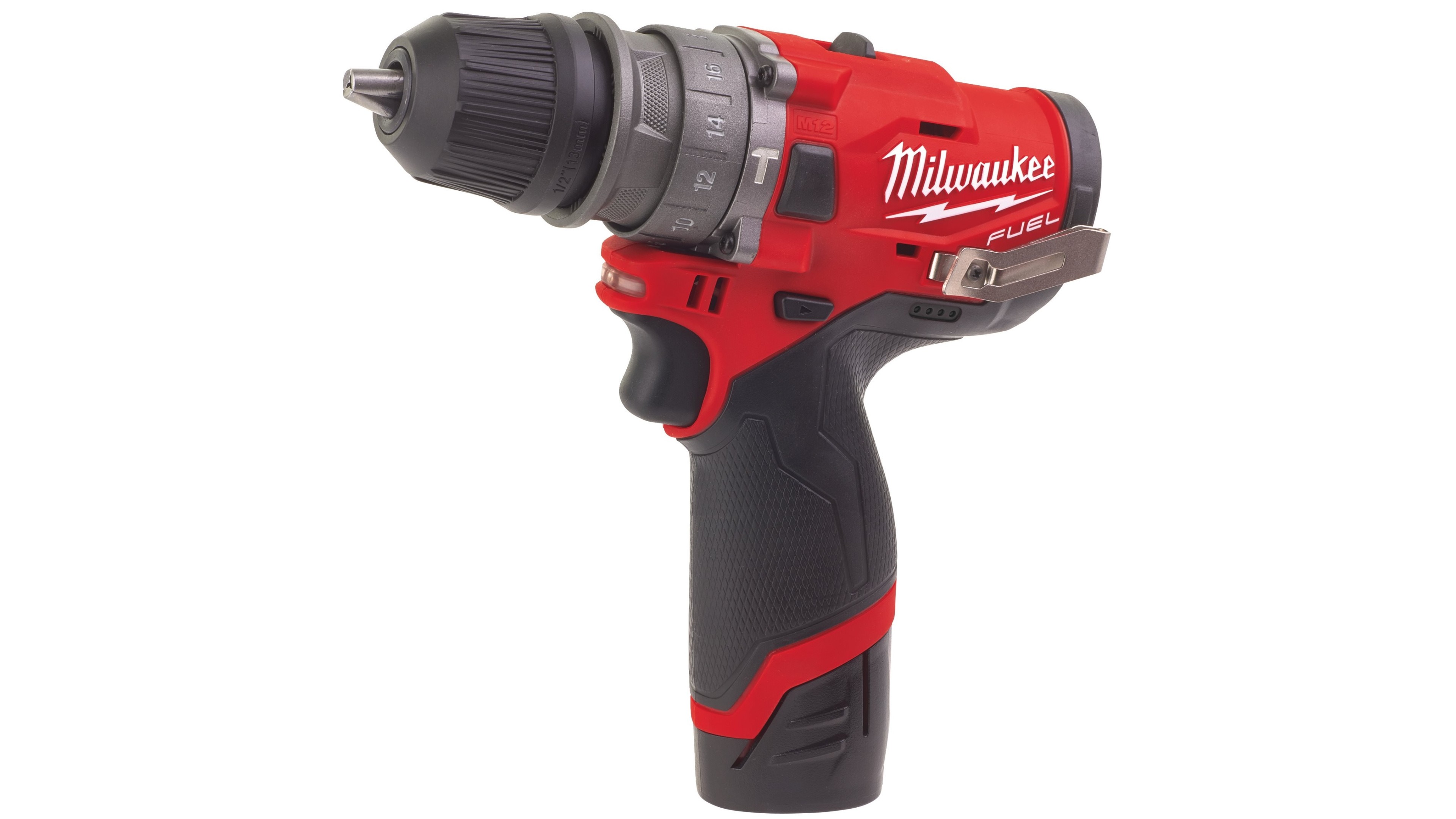 Аккумуляторная ударная дрель шуруповерт со сменным патроном Milwaukee M12 FPDX-202X Аккумуляторная ударная дрель шуруповерт со сменным патроном Milwaukee M12 FPDX-202X