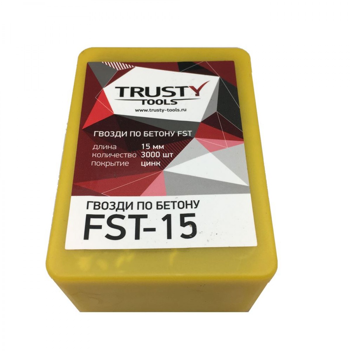 Гвоздь по бетону FST 15 мм