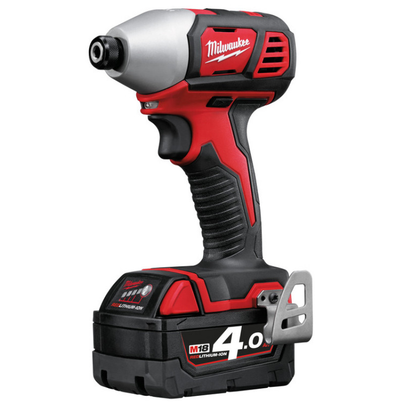 Компактный импульсный винтоверт Milwaukee M18 BID-402C Компактный импульсный винтоверт Milwaukee M18 BID-402C