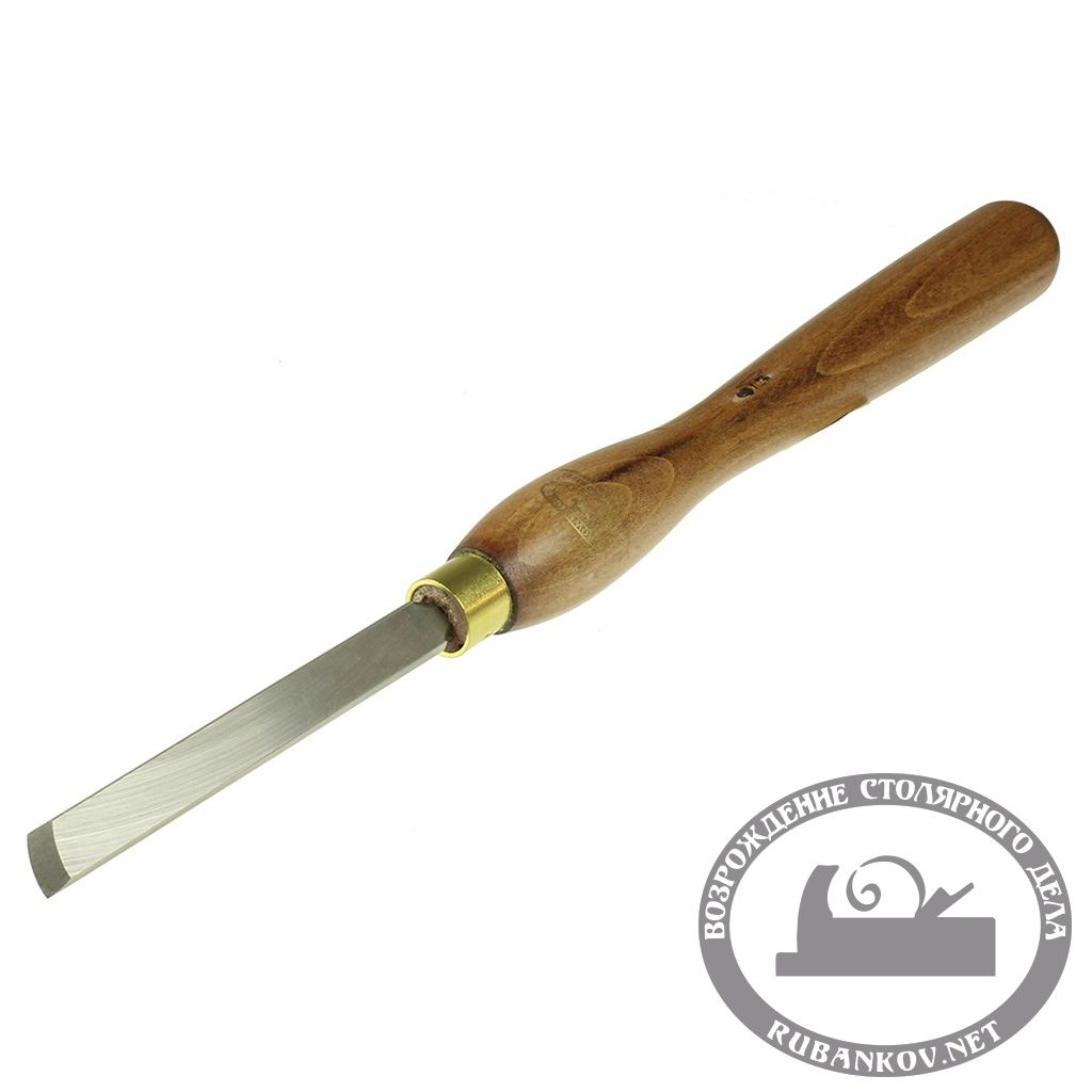 Резец токарный Crown HSS, Rolled Edge Radius Skew, 19мм, рукоять - 216мм