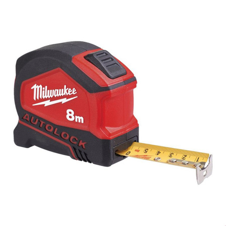Рулетка Milwaukee AUTOLOCK 8М Рулетка Milwaukee AUTOLOCK 8М