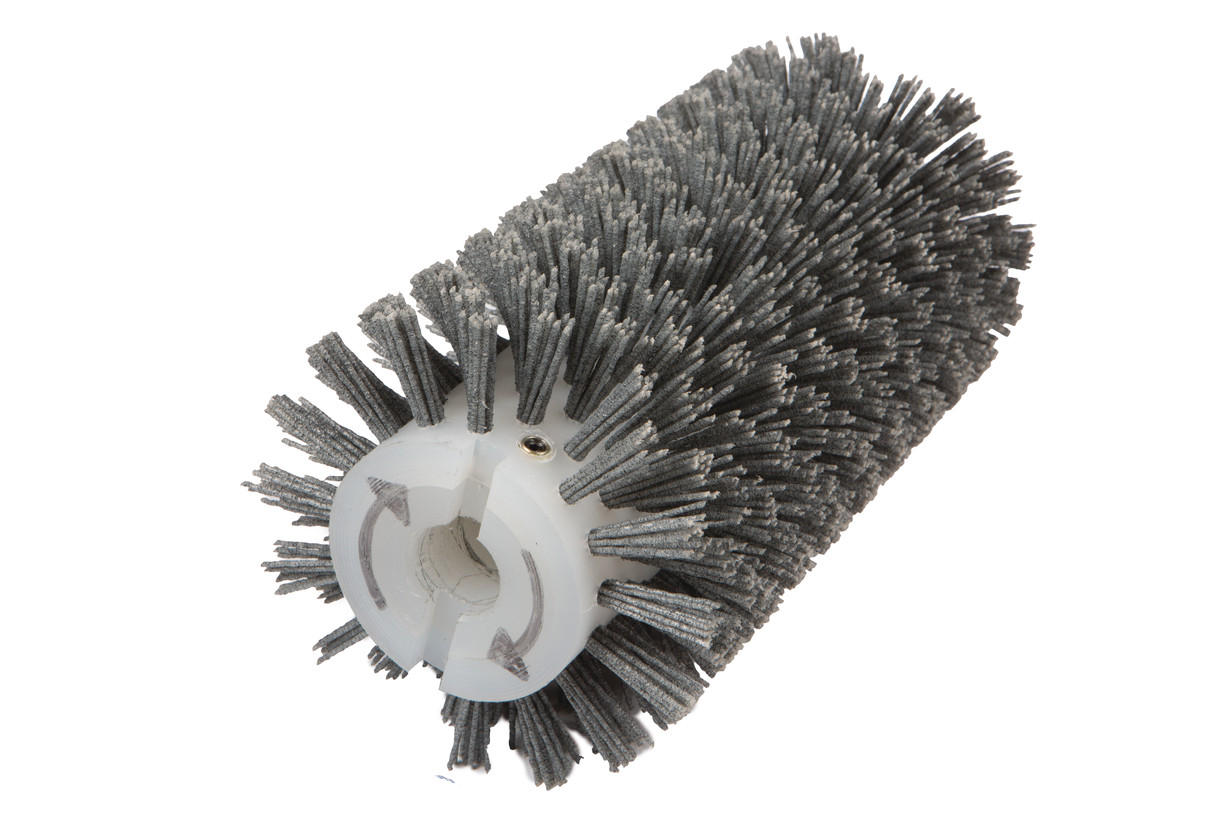 Брашировальная щетка валик Д130х250мм, ворс полимер абразив P46 для JET 10-20 Plus и JWDS-1020-M