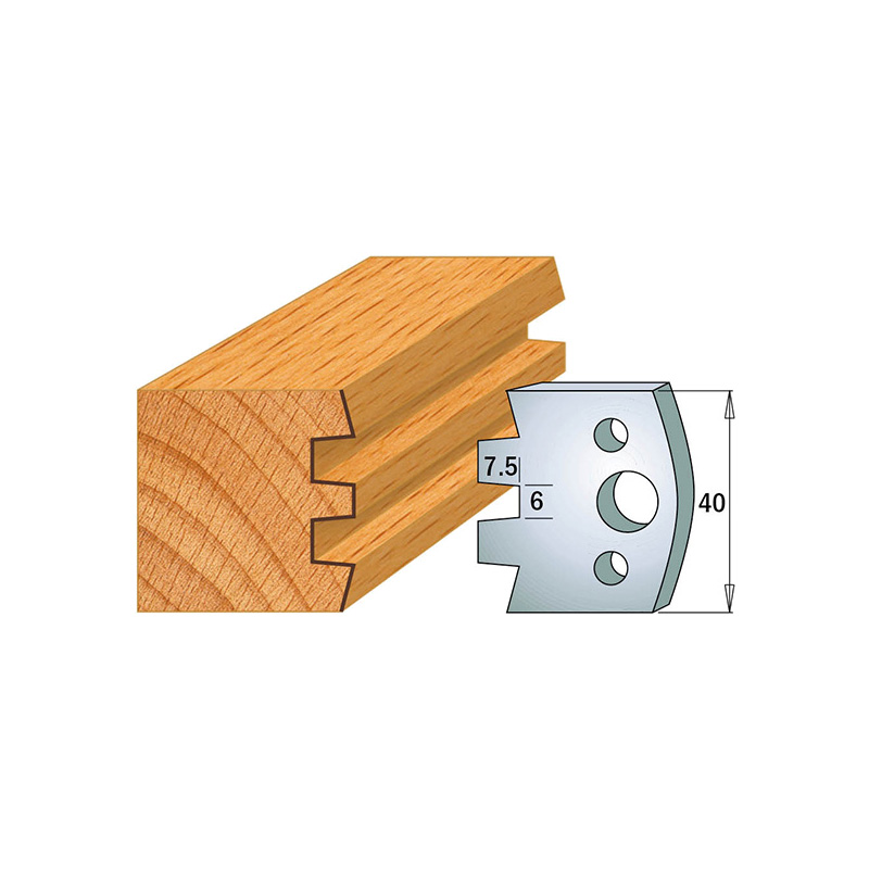 Комплект из 2-х ножей 40x4 SP CMT 690.114