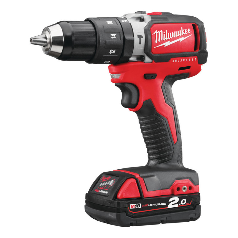 Аккумуляторная ударная дрель - шуруповерт Milwaukee M18 BLPD-202C Аккумуляторная ударная дрель - шуруповерт Milwaukee M18 BLPD-202C