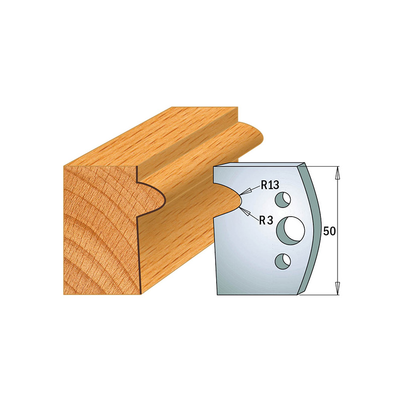Комплект из 2-х ножей 50x4 SP CMT 690.516