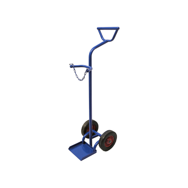 Тележка двухколесная для перевозки одного баллона (кислород, ацетилен, углекислота)