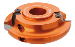 Фреза внутр., внешн. радиус R10 F=30 D=132 насадная (алюм.) смен.ножи HM (кейс) CMT 694.007.30