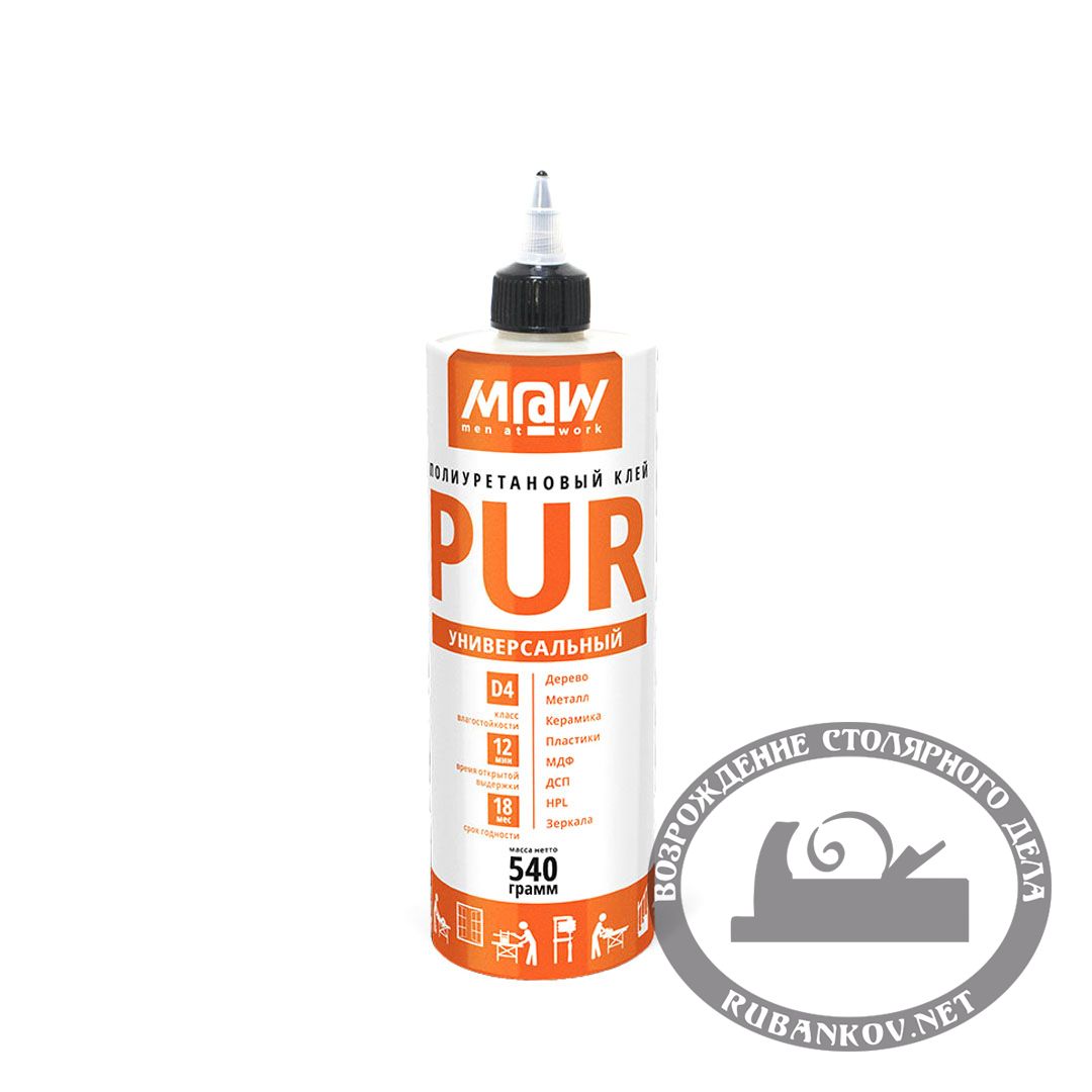 Клей Men at Work PUR, 540г, полиуретановый