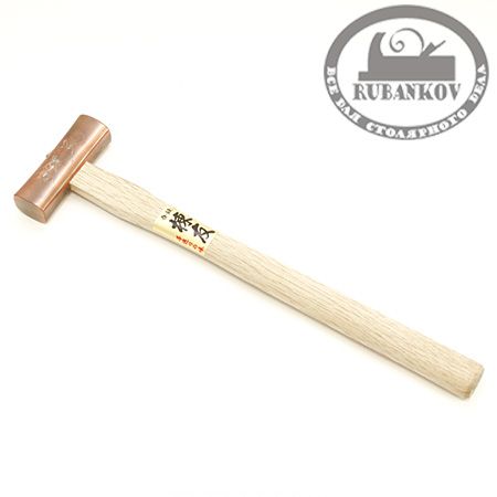 Молоток японский, 4-гранный, твёрдосплавный боёк, двусторонний, с гравировкой, 375г/330мм