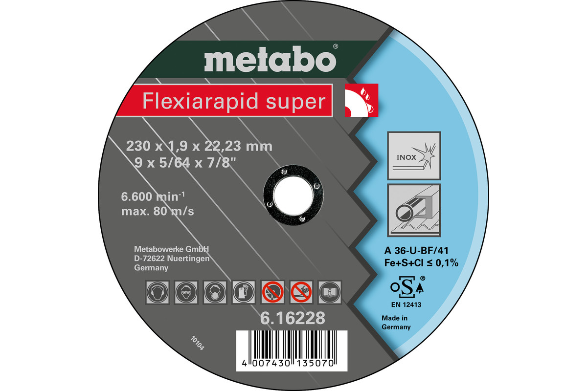 Flexiarapid super 230x1,9x22,23, Inox, TF 41 (616228000)  