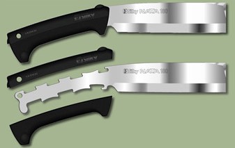 Мачете Silky Nata 240мм, одностор.заточка