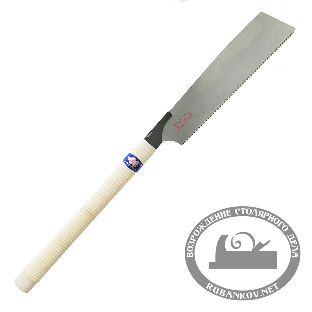 Пила Z-Saw Kataba Cross H-250, 250мм, 18tpi, 0.5мм, деревянная рукоять