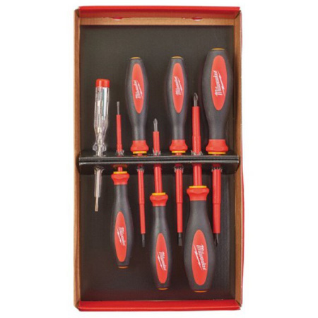 Набор изолированных отверток VDE Milwaukee - 7шт.