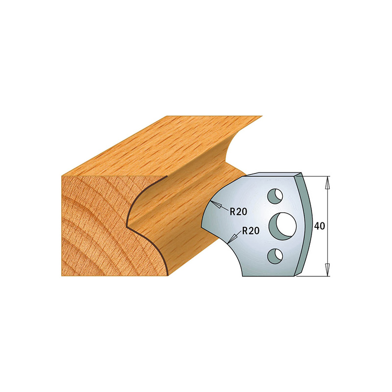 Комплект из 2-х ножей 40x4 SP CMT 690.120