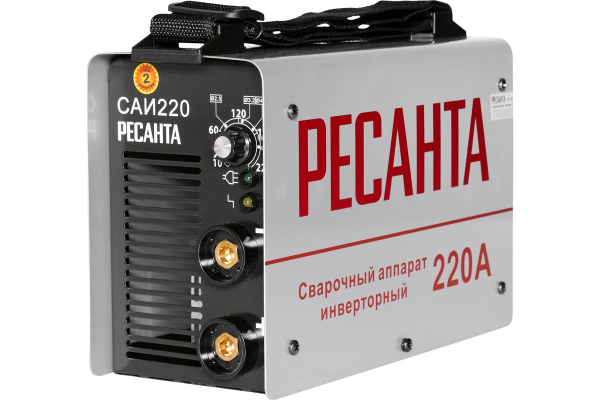 Инверторный сварочный аппарат Ресанта САИ 220 Инверторный сварочный аппарат Ресанта САИ 220
