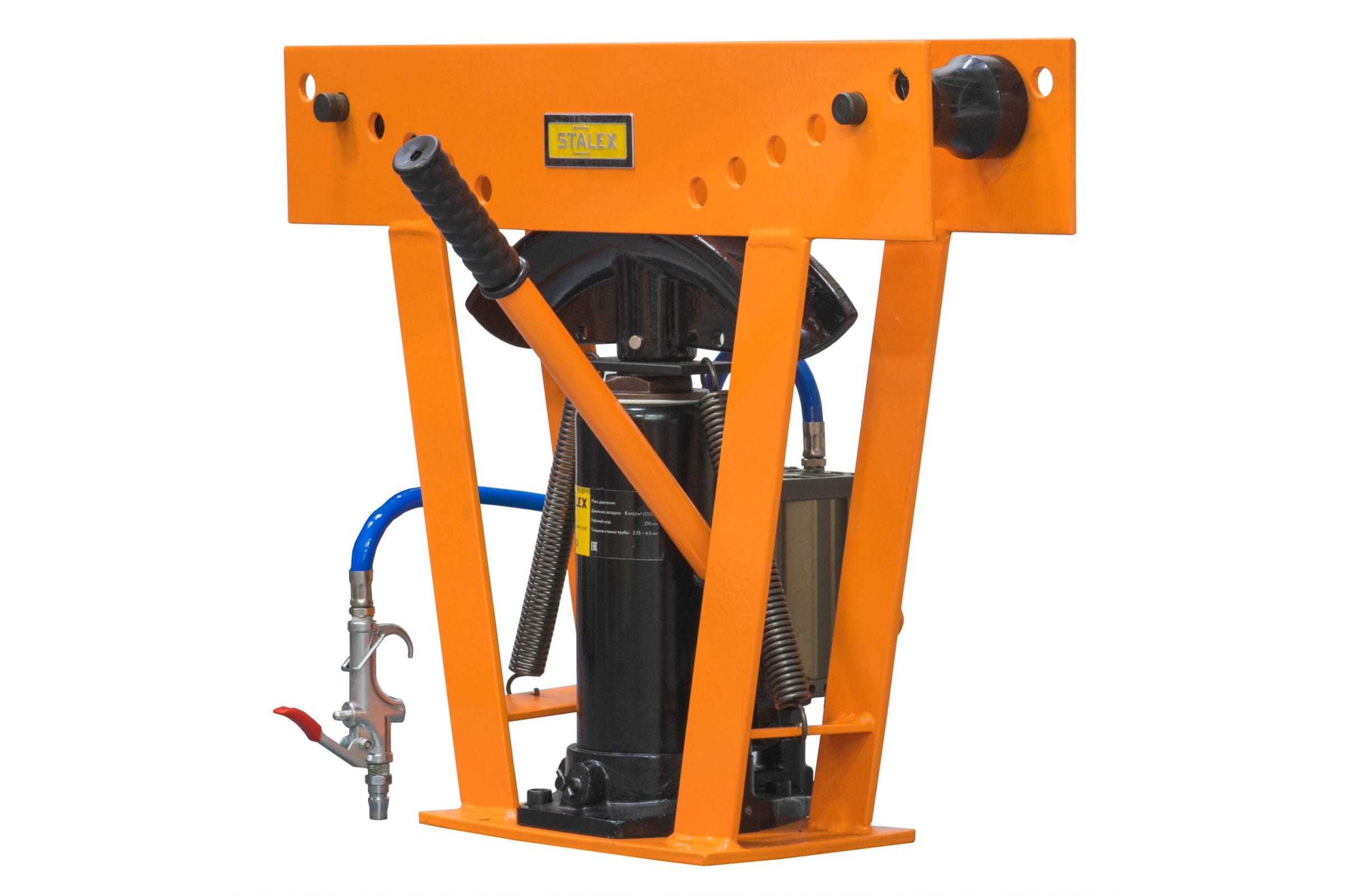 Пневмогидравлический трубогиб (1/2- 2 дюйма, рабочий ход 210 мм, 12т, 45 кг) Stalex HB-12Q