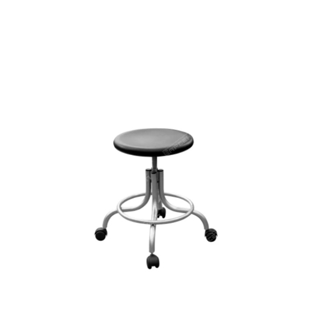 Табурет промышленный на колесах