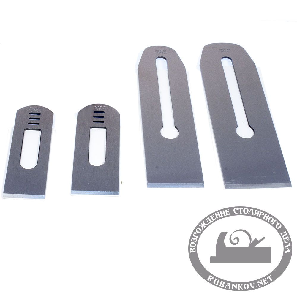 Нож для рубанков стандарта Stanley, Aogami No.2, 40мм*110мм, толщина 2.2мм Нож для рубанков стандарта Stanley, Aogami No.2, 40мм*110мм, толщина 2.2мм