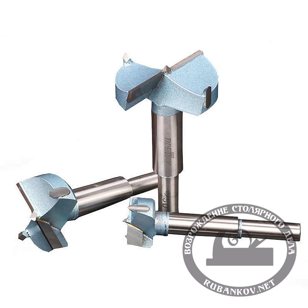 Сверло форстнера твердосплавное D=28x10x85 S=10 Premium Tideway