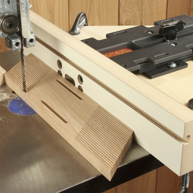 Параллельный упор INCRA Jig Fence System и Позиционер Original INCRA Jig на ленточно-пильном станке