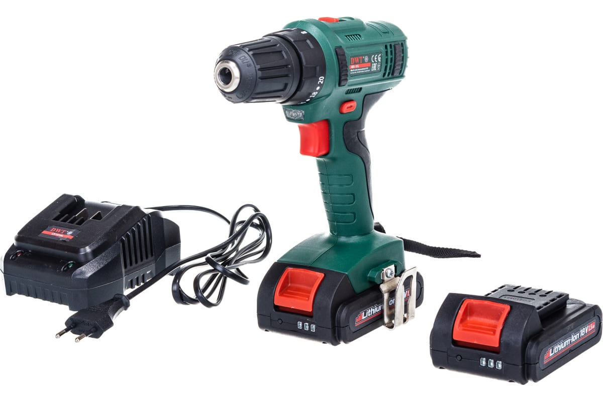 Аккумуляторная дрель-шуруповерт DWT ABS-18 L-2 BMC