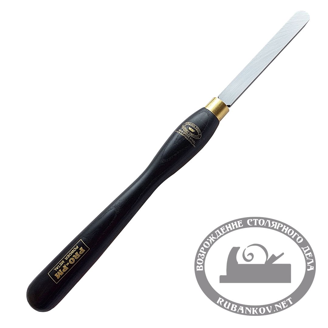 Резец токарный Crown PM, Scraper, Round Nose, 19мм, рукоять 317мм