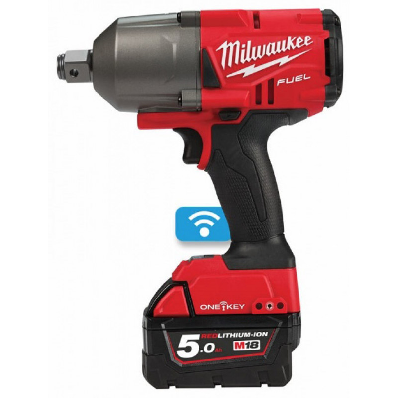 Аккумуляторный импульсный гайковерт Milwaukee M18 FUEL ONEFHIWF34-502X ONE-KEY Аккумуляторный импульсный гайковерт Milwaukee M18 FUEL ONEFHIWF34-502X ONE-KEY