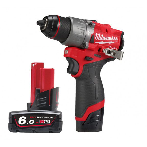 Аккумуляторная ударная дрель-шуруповерт Milwaukee M12 FUEL FPD2-621X Аккумуляторная ударная дрель-шуруповерт Milwaukee M12 FUEL FPD2-621X