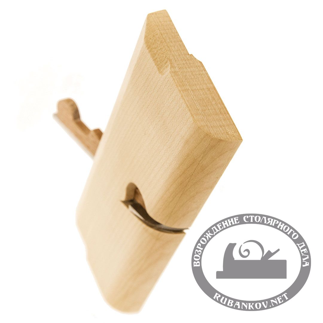 Рубанок-полугалтельник ПЕТРОГРАДЪ, r20 мм, 20мм, правый