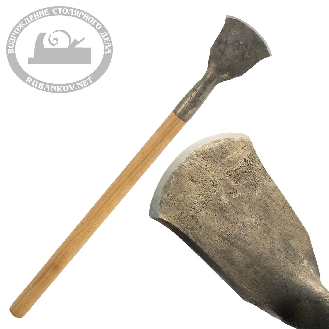 Окорочная (скобельная) лопатка N2, 110мм, выгнутая наружу РК (колокол)