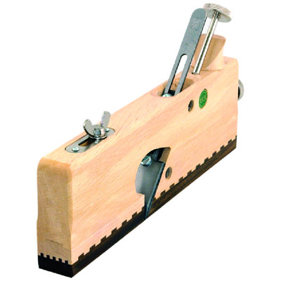 Рубанок-зензубель ECE N710P, 270мм/30мм/двойной нож/подошва из железного дерева