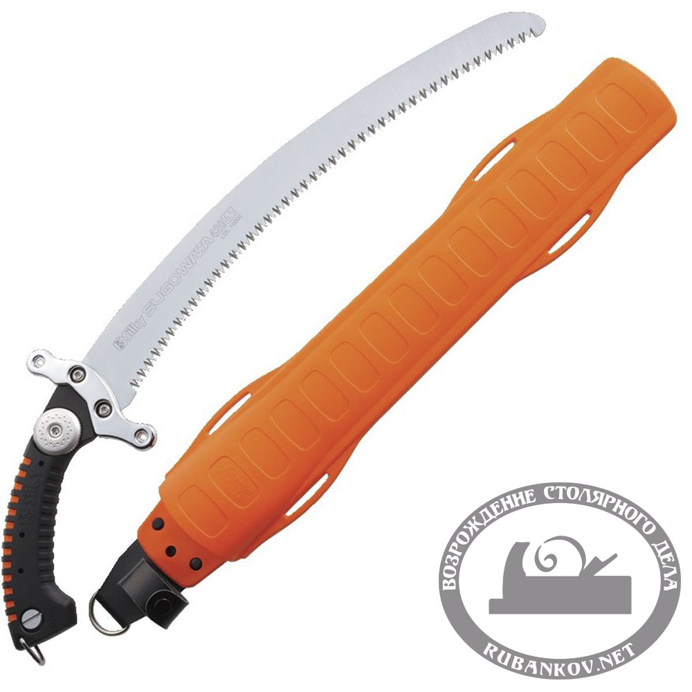 Пила Silky Sugowaza 420мм, 6.5зубьев/30мм, в чехле