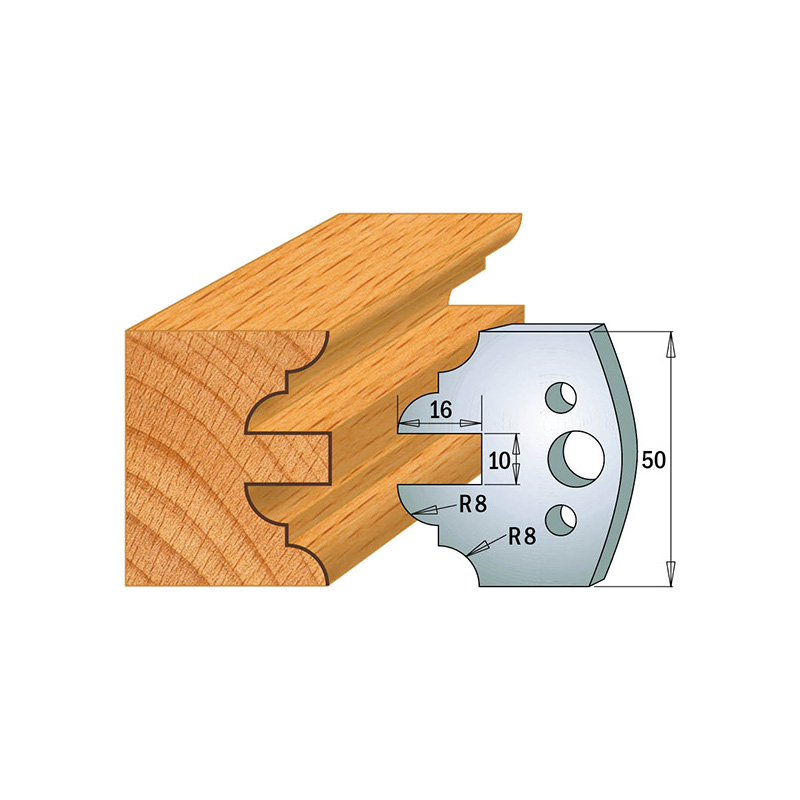Комплект из 2-х ножей 50x4 SP CMT 690.523