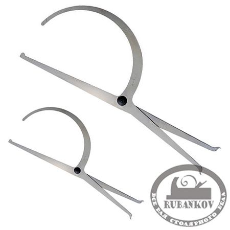 Кронциркуль Robert Sorby Vessel Caliper 127мм (5'), Р-образный