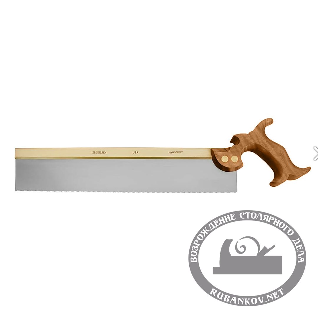 Пила обушковая, Lie-Nielsen Tapered Carcass Saw, 14' (356 мм), CrossCut, 14ppi