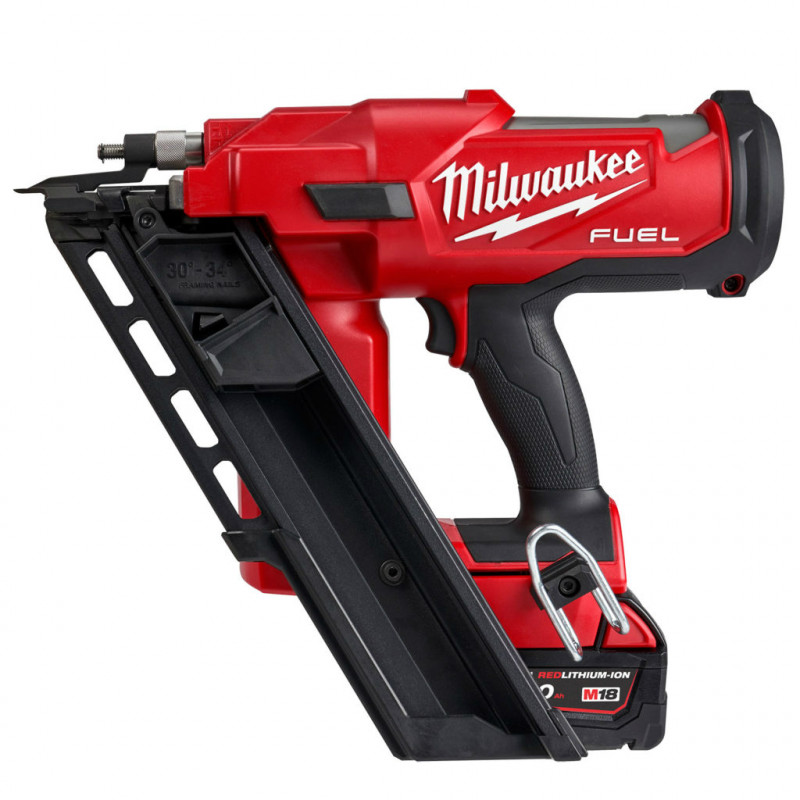 Аккумуляторный нейлер Milwaukee с одиночным выстрелом M18FFNS-502C Аккумуляторный нейлер Milwaukee с одиночным выстрелом M18FFNS-502C
