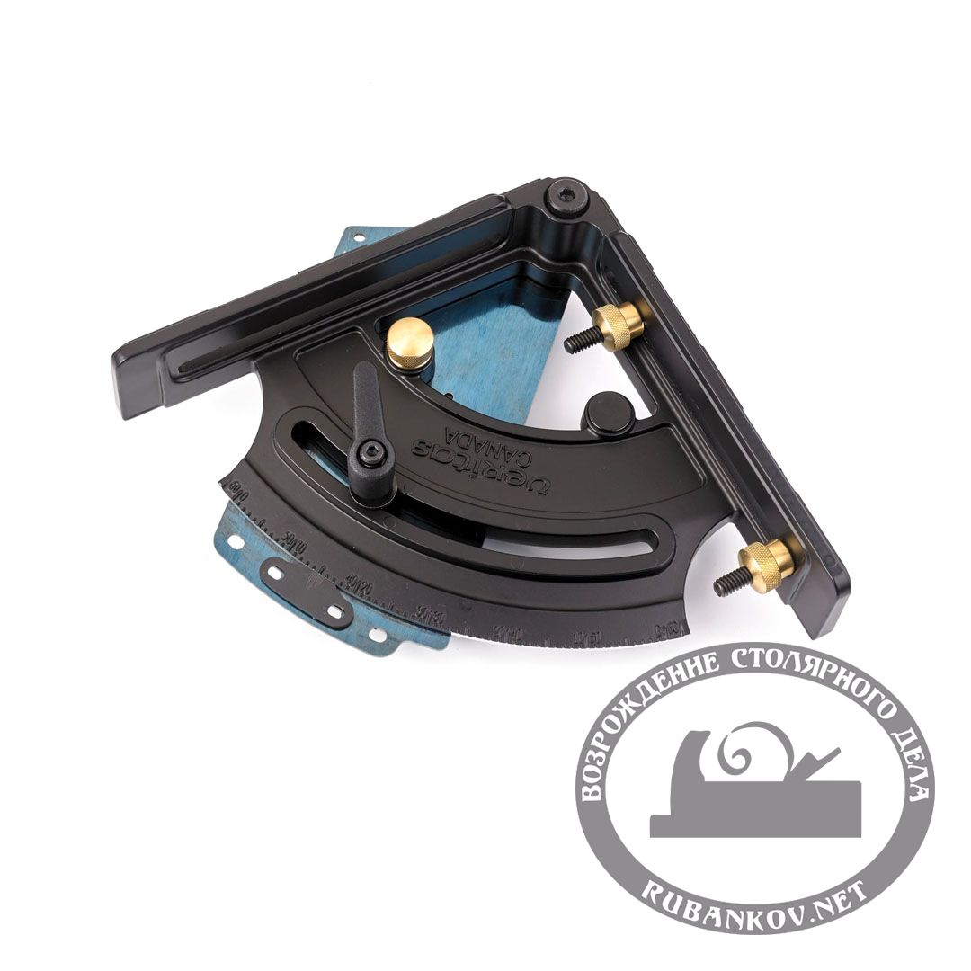 Угловой упор для работы с донцем. Veritas Shooting Board Fence