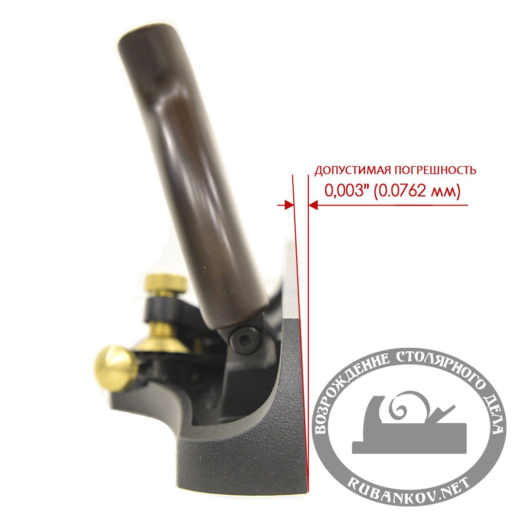 Рубанок Veritas Shooting Plane, с ножом O1, левый