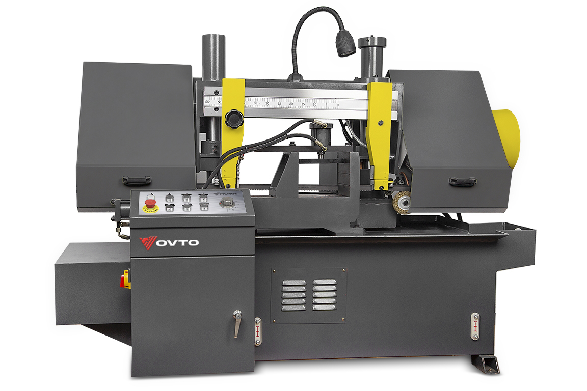 Двухколонный горизонтальный ленточнопильный станок OVTO LC-300A