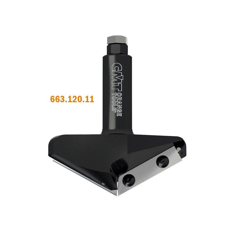 Фреза концевая V-образная V 120° Z2  S=20  D=87X24X95  RH CMT 663.120.11