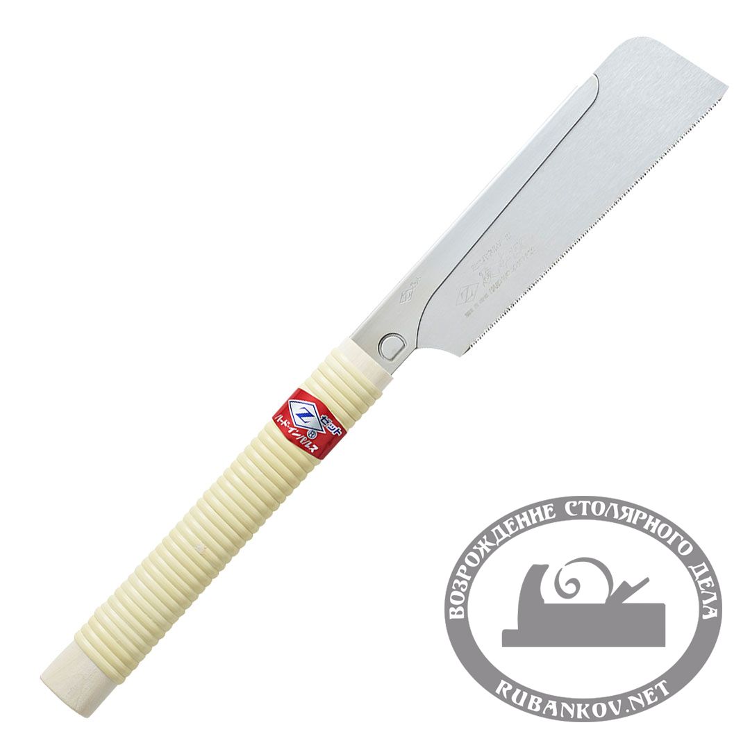 Пила обушковая Z-Saw Dozuki Hardwood, 150мм, 21tpi, 0.3мм, деревянная рукоять Пила обушковая Z-Saw Dozuki Hardwood, 150мм, 21tpi, 0.3мм, деревянная рукоять