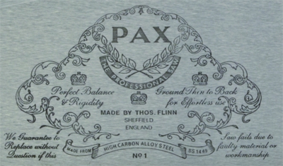 Пила обушковая Pax Tenon CrossCut, 356мм (14'), 13tpi