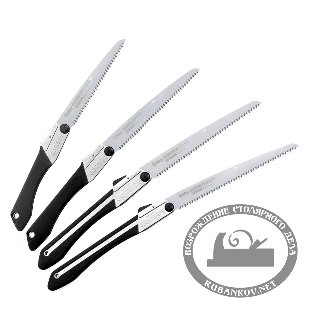 Пила Silky Gomboy 300мм, 10зуб/30мм, складная