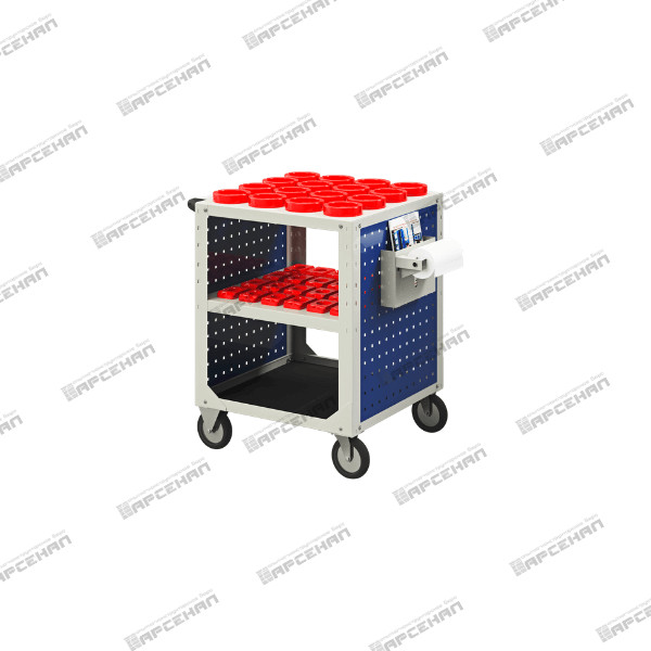 Тележка ТО.530.SK/2 для оснастки и инструмента к станкам с ЧПУ